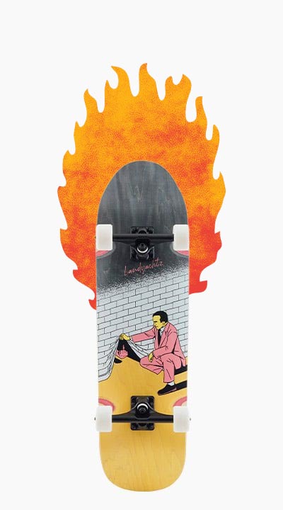 「専用」ランドヤッツ ドロップハンマー Landyachtz デッキ Drop Hammer - Sun Fox • Landyachtz