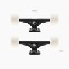 Bundle – Polar Bear 155mm Tall(2), 60mm 78a Lil’ EZ Hawgs White(4), Light Grey 93a bushings(4) & 8mm Spaceball Bearings(8) 2