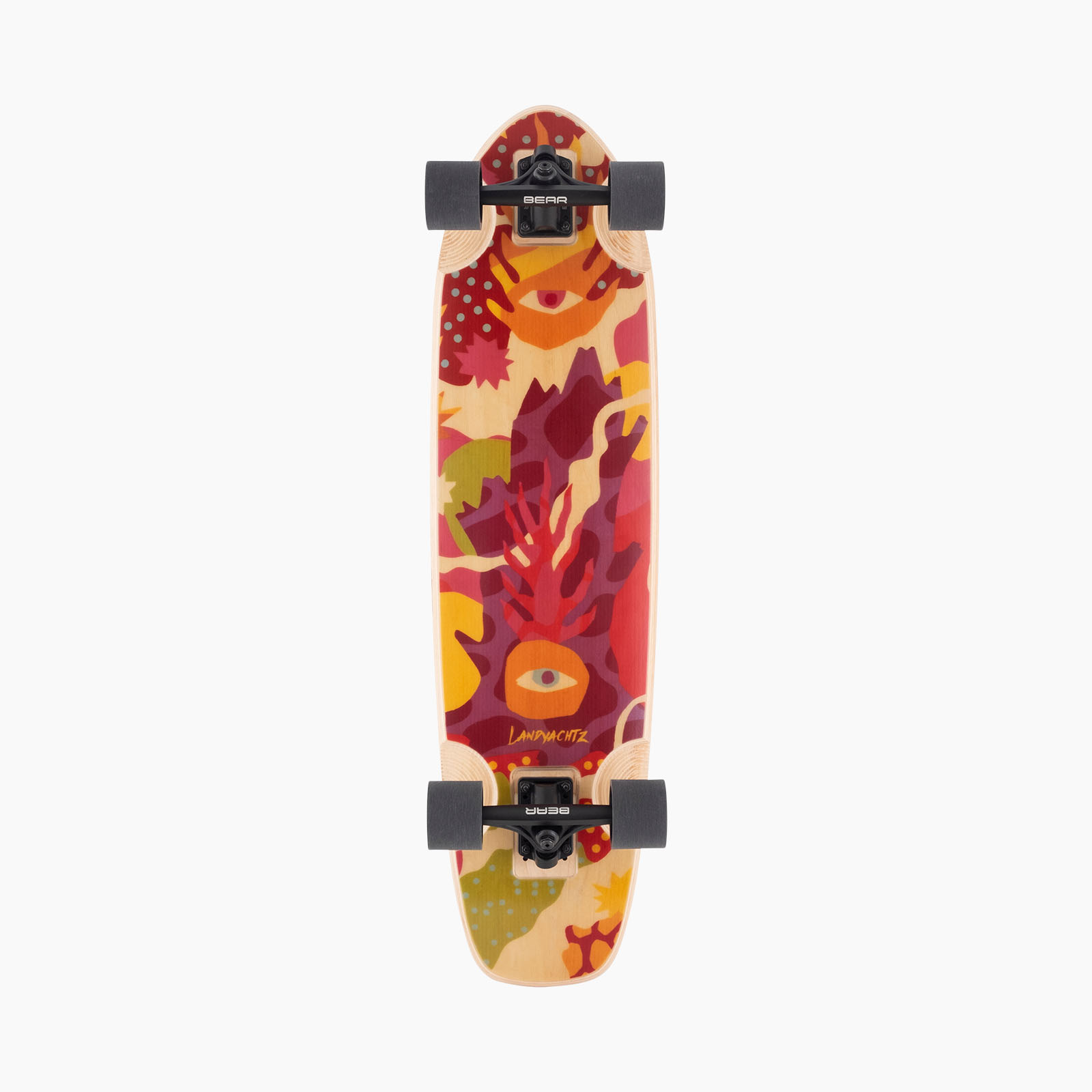 landyachtz owl longboard deck