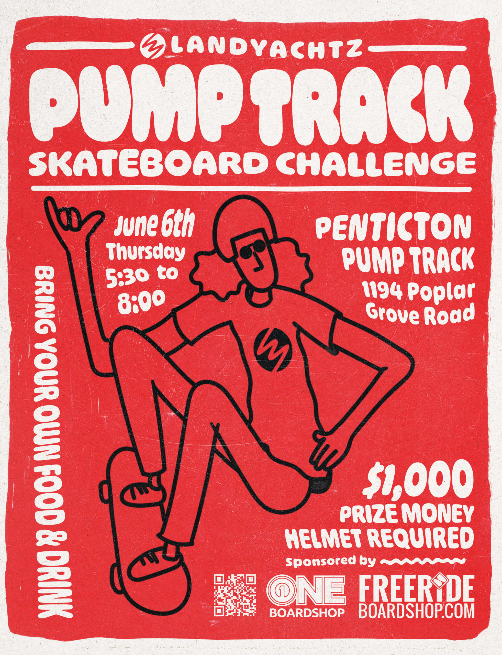 Penticton Pump Track Skateboard Challenge